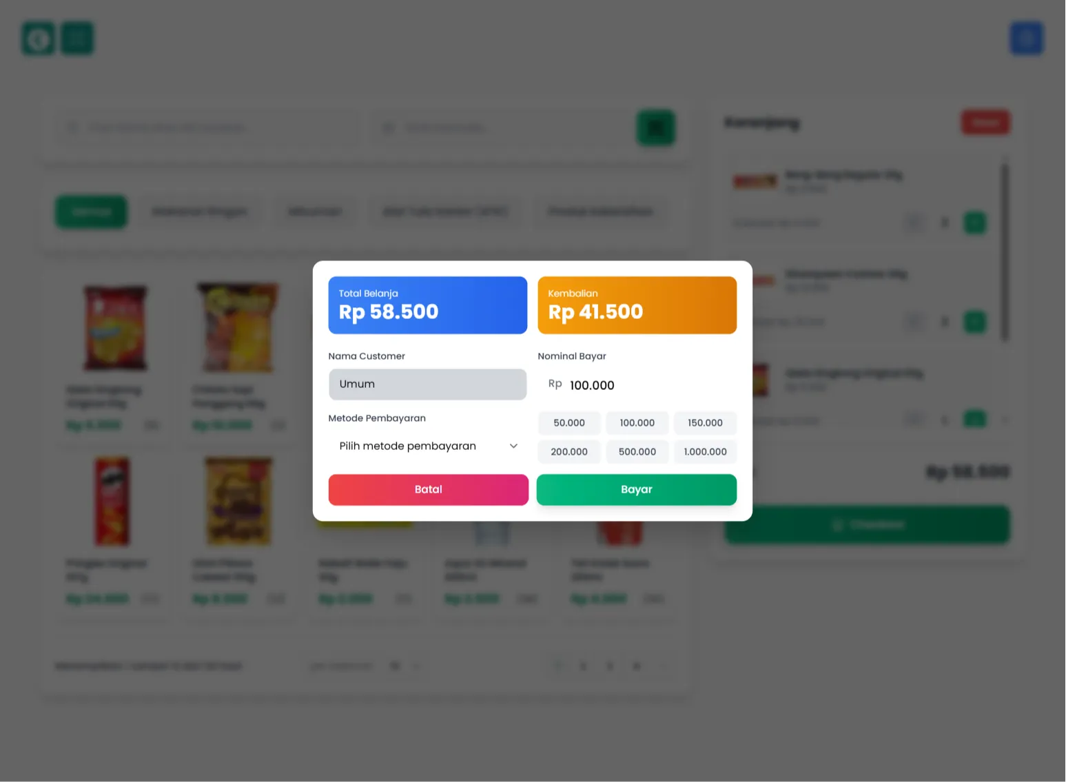 Web Aplikasi Kasir / POS